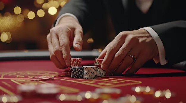 Live football and casino game selection interface